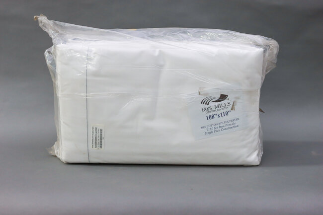 Mills Flat Sheet King 108x110" 6/Pack