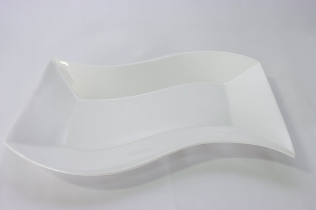 TableCraft 18x10 Curved Platter