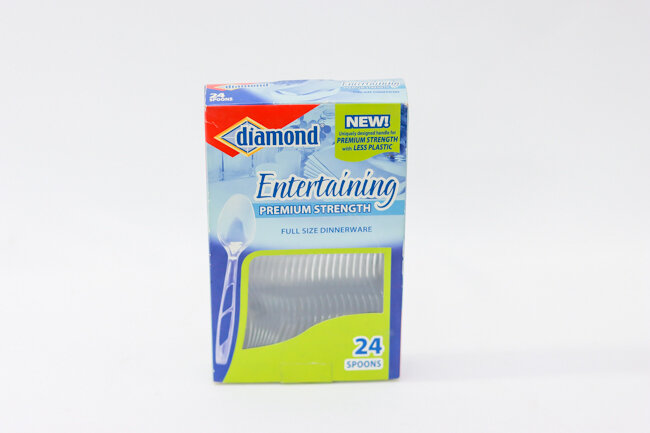 Diamond Entertaining Spoons 24 ct