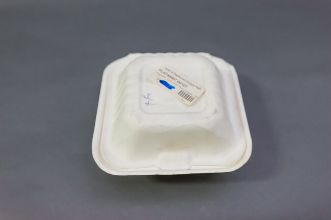 Boardwalk 1 Comp. 6"x6" Food Container 125ct White