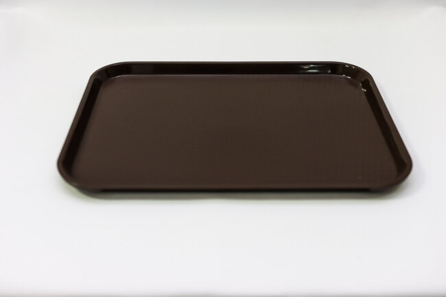 TG 12"x16 1/4" Brown Fast Food Tray Rect