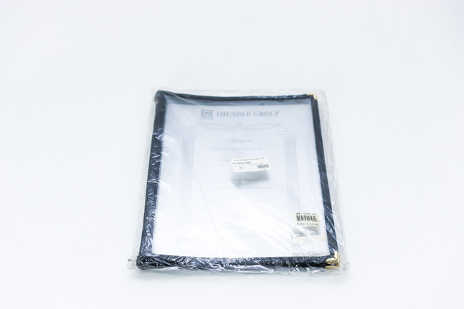 TG 8 1/2"x11" 6 Page Fold Menu Black
