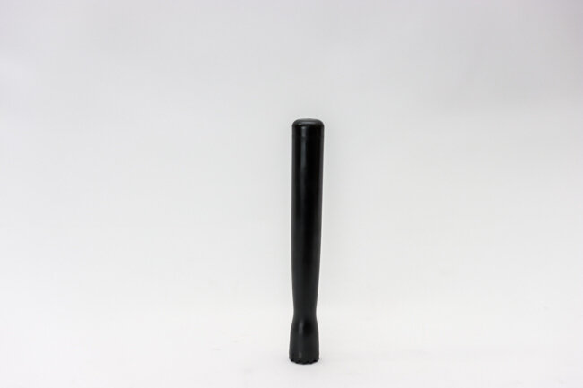 TG 8" Bar Muddler, Polycarb, Triangular Head, Black