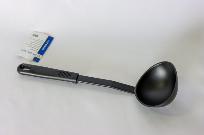 TG 11 5/8" Nylon Ladle Black Heat Resistant TG 11 5/8" Nylon Ladle Black Heat Resistant