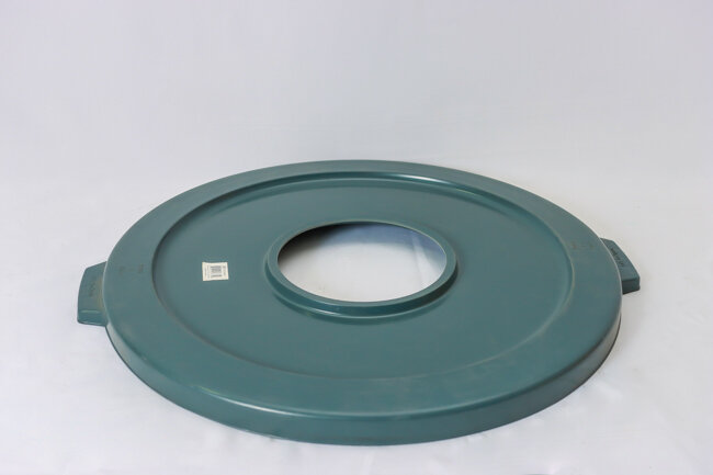 TG Center Opened Lid for PLTC044G Plastic Gray