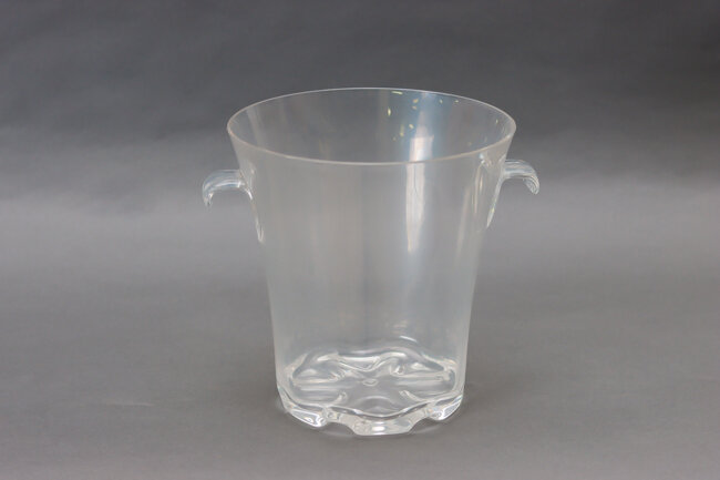 TG 4 Qt Ice Bucket 8" 8 1/2"Polycarb Clear
