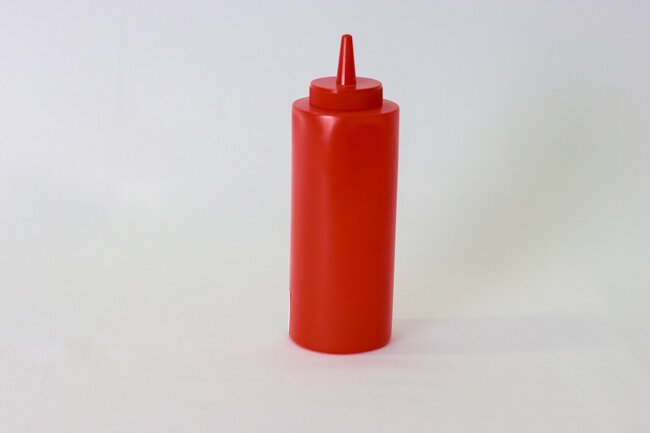 TG 12 oz Squeeze Bottle Red