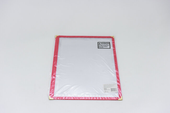 WC Single Menu Covers Red