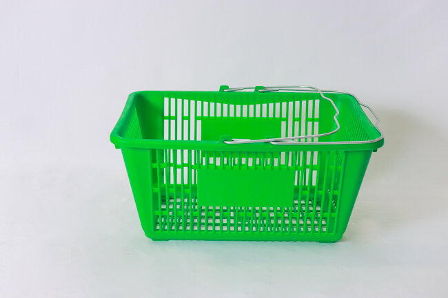 Economy Hand Basket Green