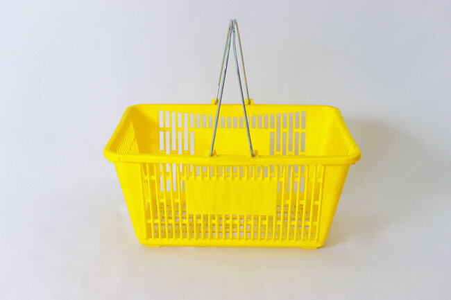 Economy Hand Basket Yellow #160584