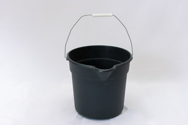 United Solution 12qt Pail/Bucket Black