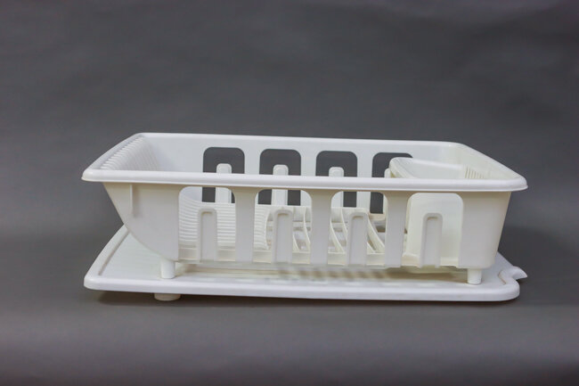 United Solution 2 Piece Large Sink Set White