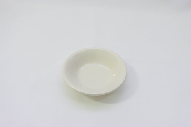 CAC 5 oz. Fruit Dish Rolled Edge American