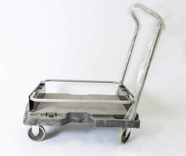 Rubbermaid "Ice Only" Cart Black Rubbermaid "Ice Only" Cart Black