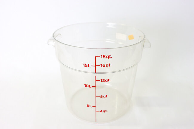 Combro 18 qt Camwear Round Storage Cont