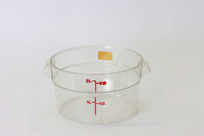 Combro 2 qt 8 Camwear Round Storage Cont