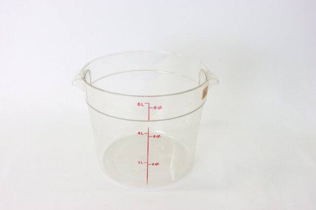 Combro 6 qt 6 Camwear Round Storage Cont