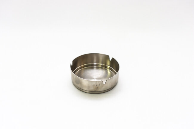WC Stainless Steel Stacking Ash Tray, 4''