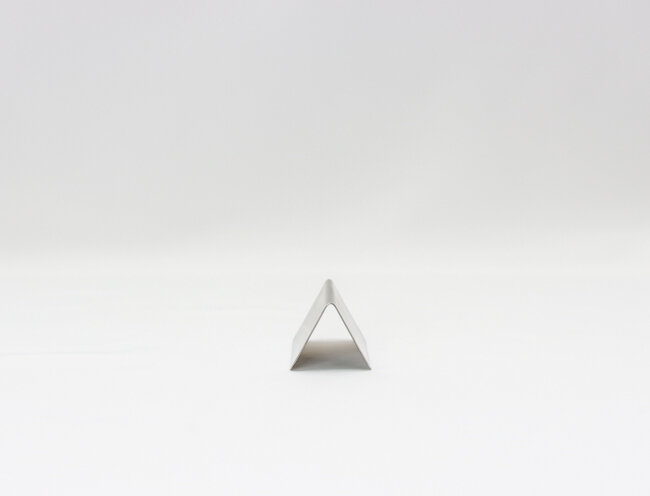 WC Tent Sign Blank S/s
