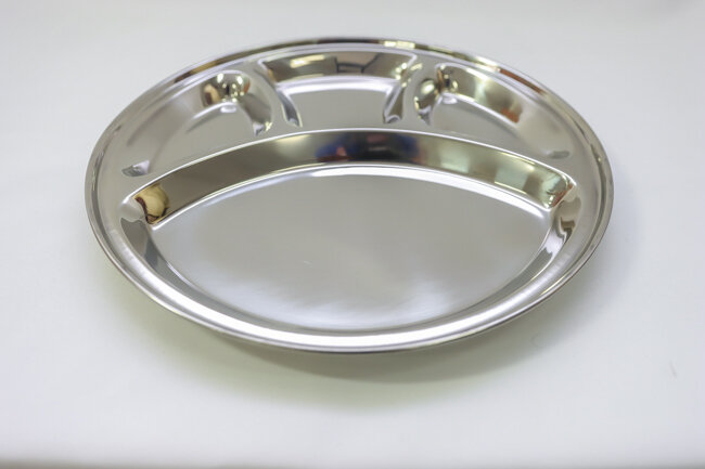 TG 12 1/2" 4 Compartment Tray Ss