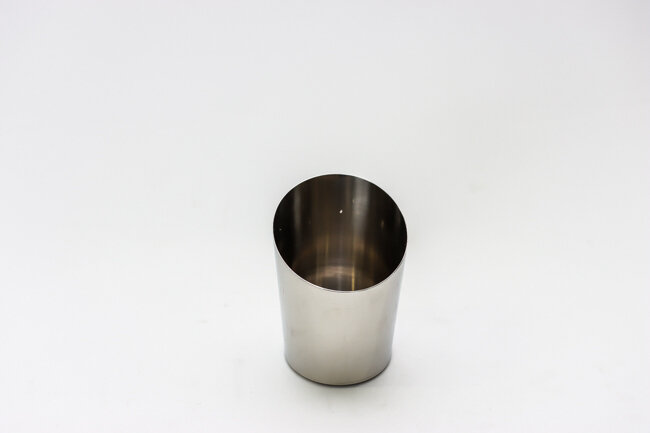 TG 14 oz Angled French Fry Cup Mirror Finished