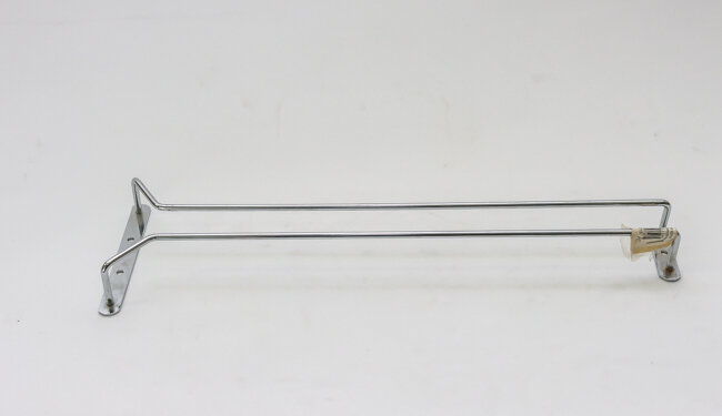 TG 16" Wire Glass Hanger Chrome
