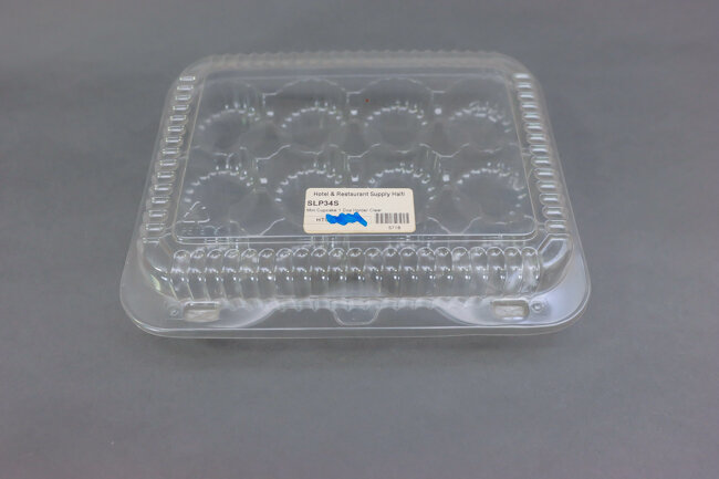 Cupcake Mini Clear Container 12cups 50/Pack