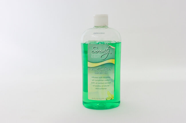 Serenity Bath & Shower Soap Cucumber Melon 24oz Serenity Bath & Shower Soap Cucumber Melon 24oz