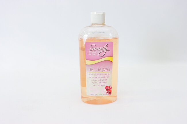 Serenity Bath &amp; Shower Sweet Pea 24oz