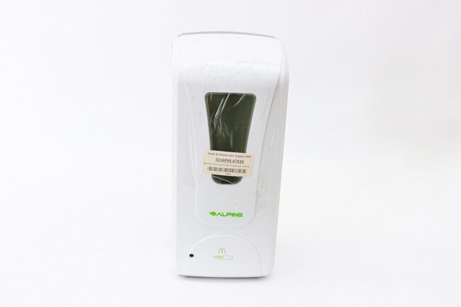 Alphine Sanitizer/Soap Dispenser White