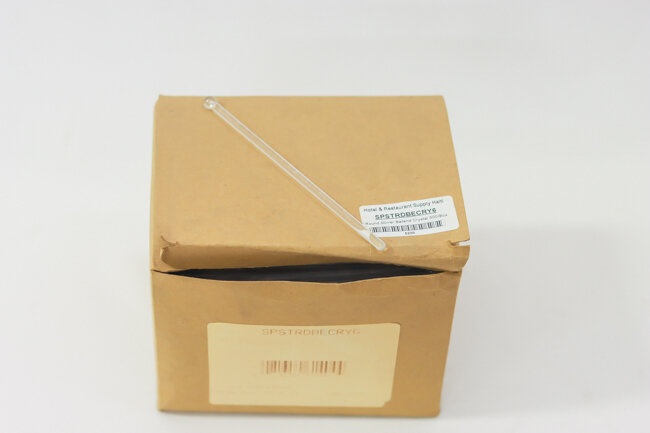 6" Round Stirrer Ballend Crystal 500/Box