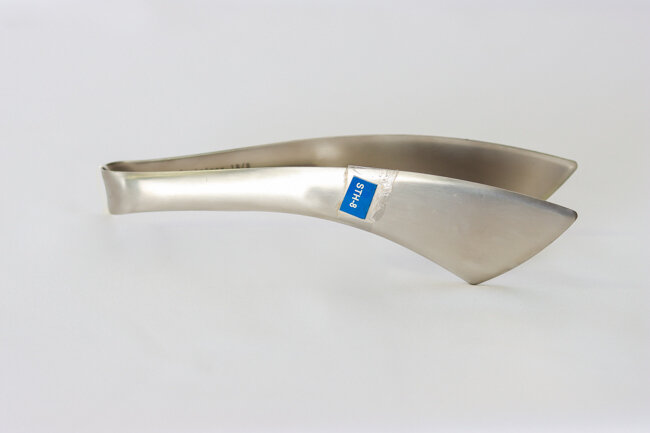 WC 8.5" Serving Tongs Satin Finish
