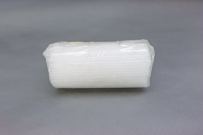 VicBay 7.75" Jumbo Straw Unwrapped 250 ct Translucent