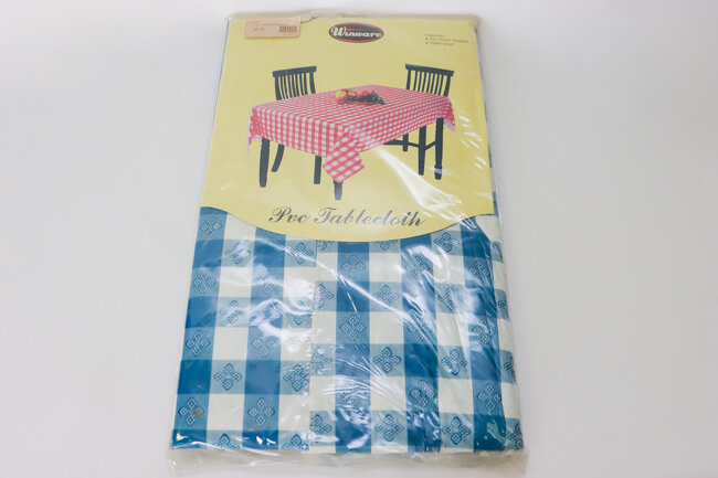 WC 52"x70" Table Cloth Oblong Blue