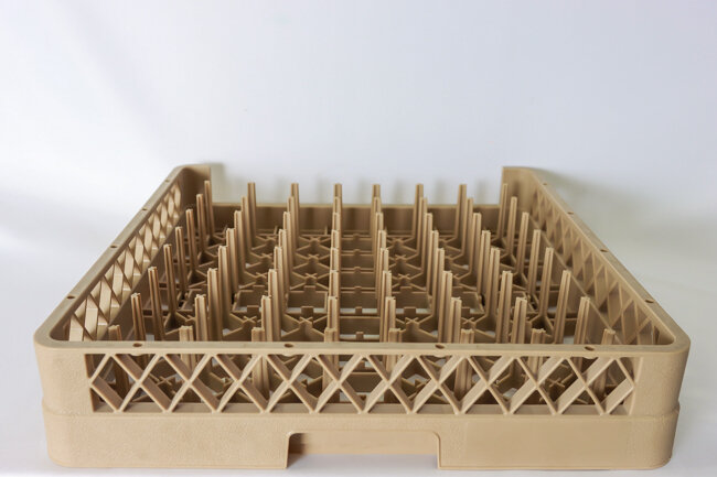 Vollrath Rack Open End Plate & Tray Beige Vollrath Rack Open End Plate & Tray Beige