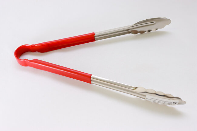 WC 12" Utility Tong Red Handle