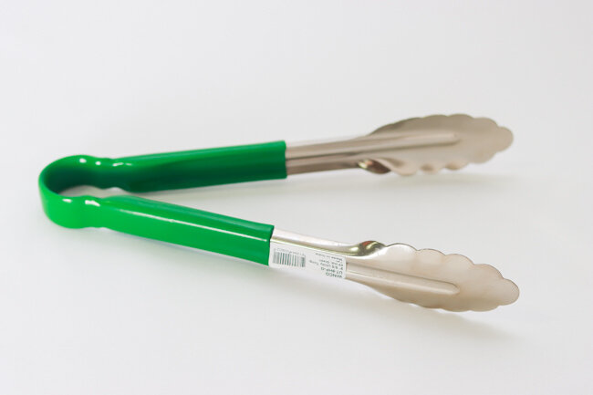 WC 9" Utility Tong Green Handle