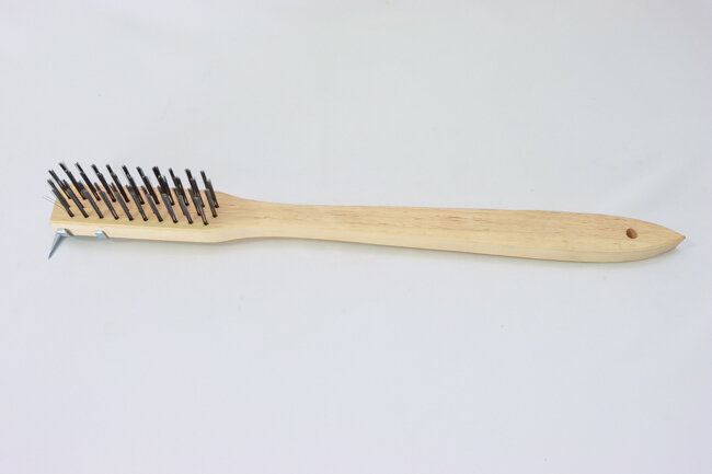 TG 20" Wire Brush w/ Scraper