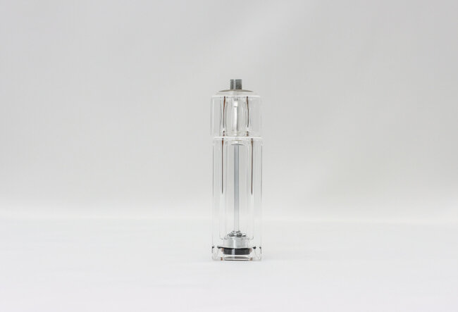 WC 6" Clear Pepper Mill/Salt Shaker Acrylic,