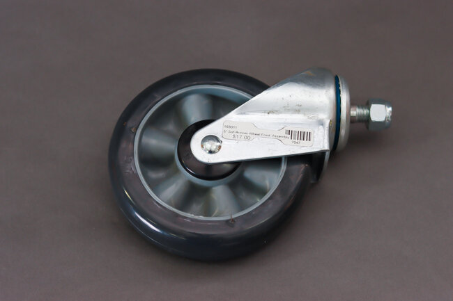 5" Sof-Runner Wheel Front  Assembly