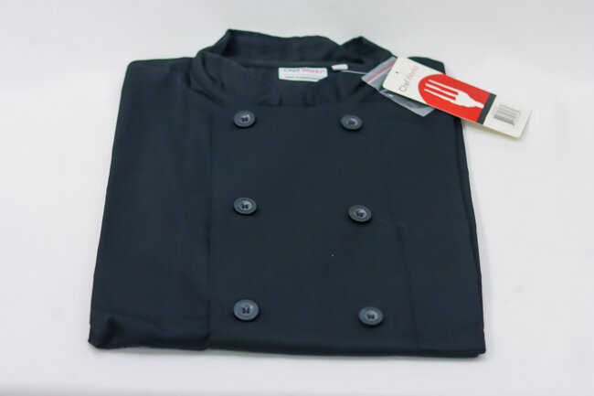 CW Chambery Basic Chef Coat S,M, L,XL CW Chambery Basic Chef Coat S,M, L,XL