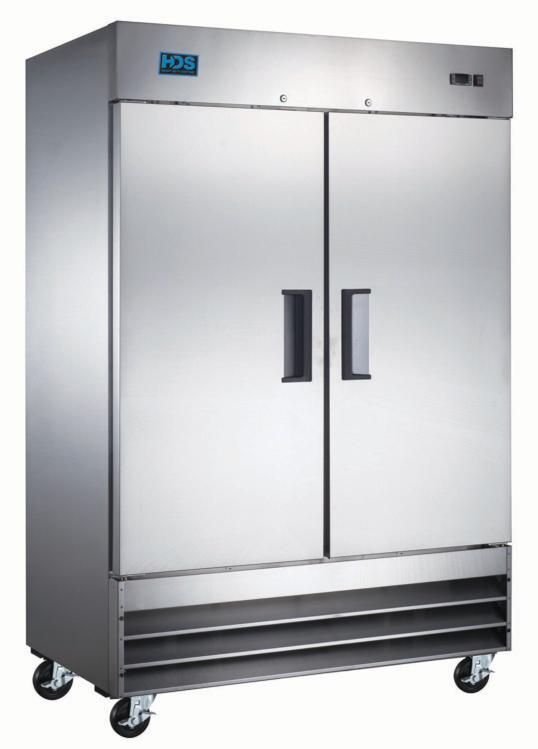 HDS Refrigerator Reach-In SS 2 Doors