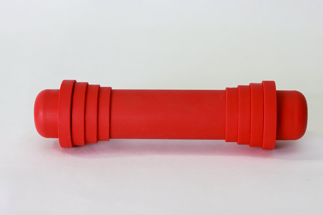 Mastrad A11810 9" French-Style Silicon Rolling Pin w/Rings