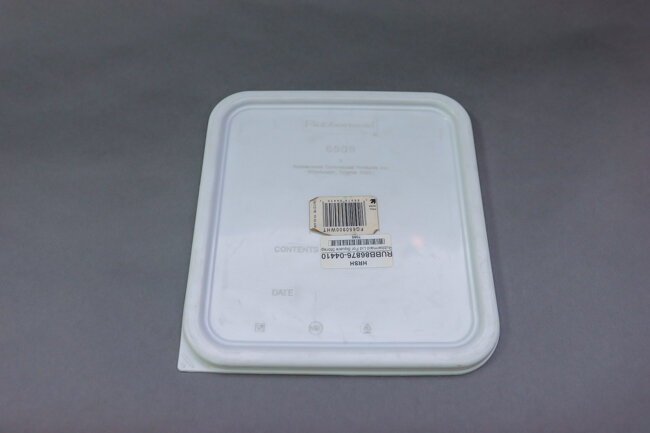 Rubbermaid Lid For Square Storage Container White 2-8qt