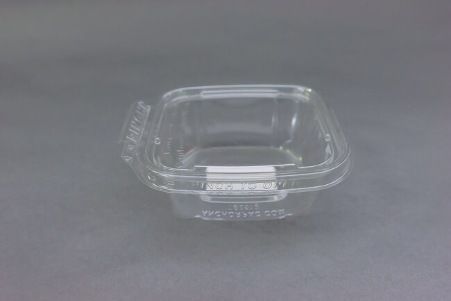 Safe-Pinch 12oz Tamper Evident 6x5" Clear hinged Container 50/Pack TE6512 Safe-Pinch 12oz Tamper Evident 6x5" Clear hinged Container 50/Pack TE6512