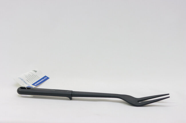 TG 12 3/4" Nylon 2-Prong Fork Black Heat Resistant TG 12 3/4" Nylon 2-Prong Fork Black Heat Resistant