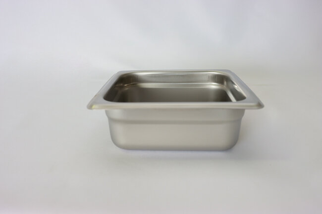 WC Anti-jam Steam Pan,1/6 Size,2-1/2''. 24 GA WC Anti-jam Steam Pan,1/6 Size,2-1/2''. 24 GA