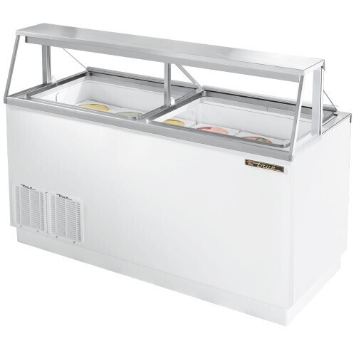 True Dipping Cabinet 8 Display or 5 Storage 3 Gallons 4 Wire Racks
