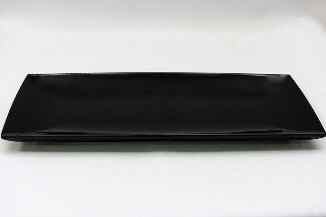TG 20"x8" Tray, 1 3/8" Deep Black