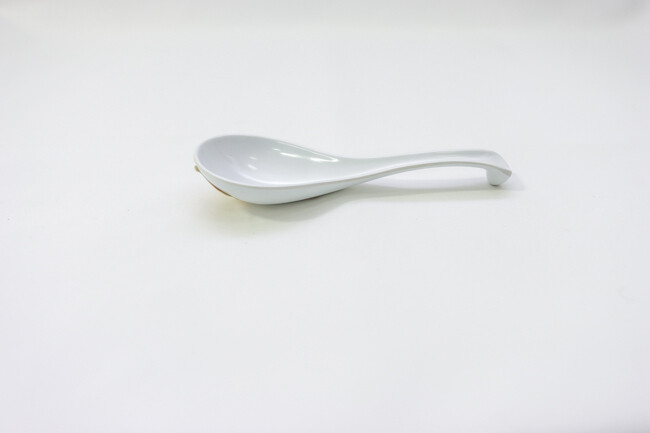 TG 1 oz 6 3/8" Spoon White